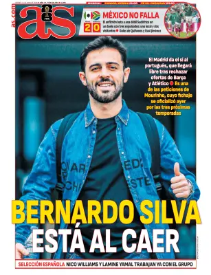 Portada de AS, 12 de junio de 2026