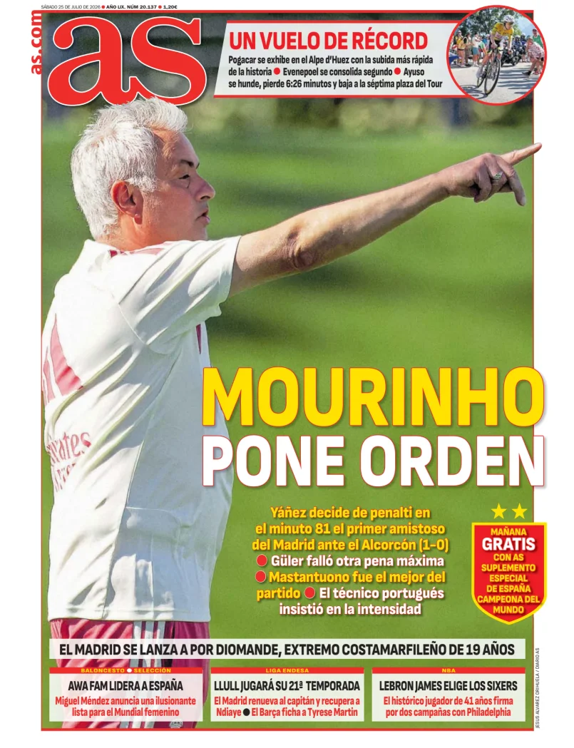 Portada de AS