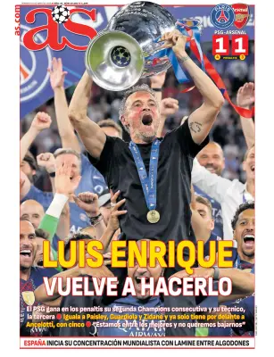 Portada de AS, 31 de mayo de 2026