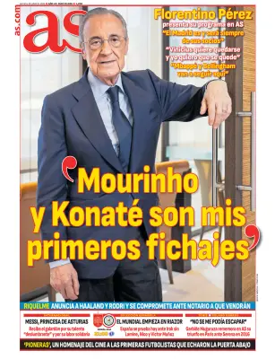 Portada de AS, 4 de junio de 2026