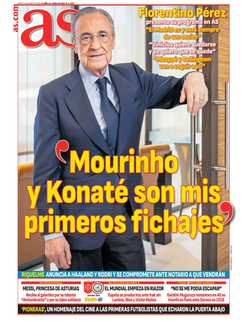 Portada de AS