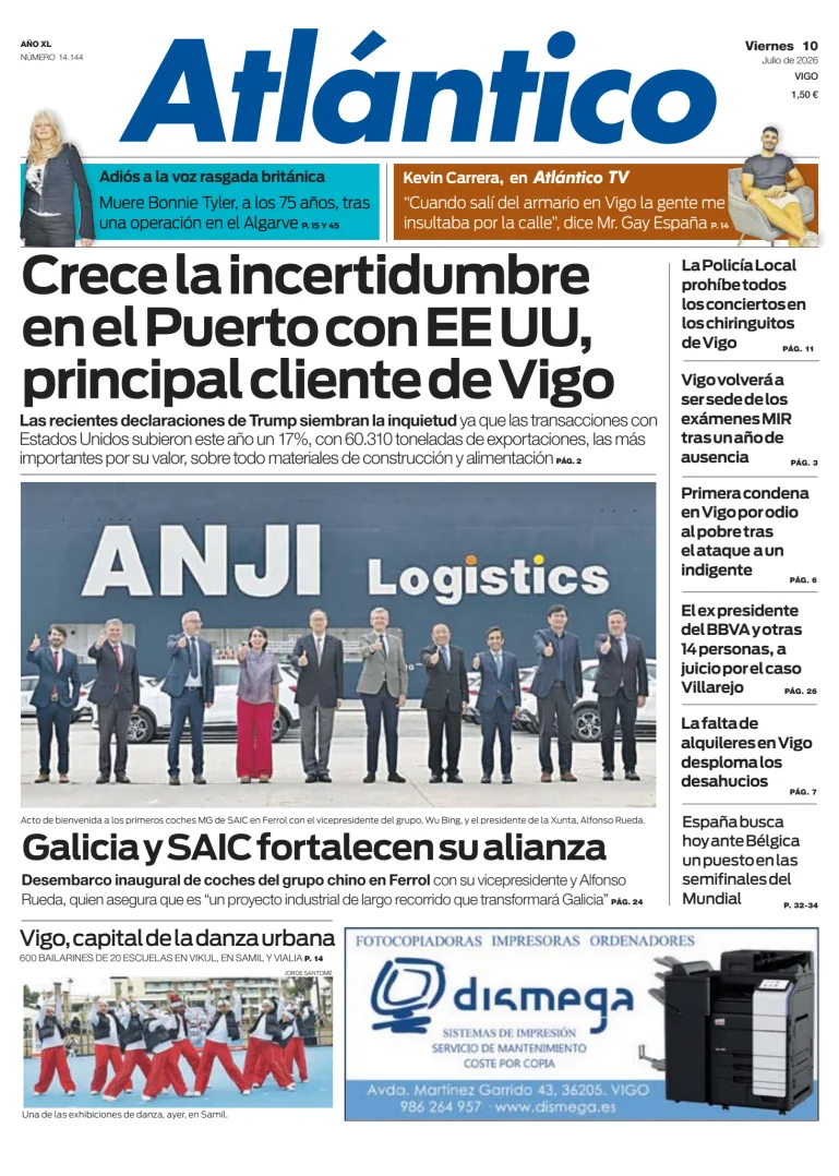 Portada de Atlántico