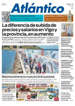 Portada de Atlántico, 12 de junio de 2026