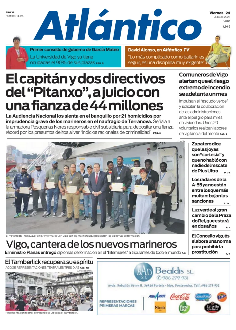Portada de Atlántico