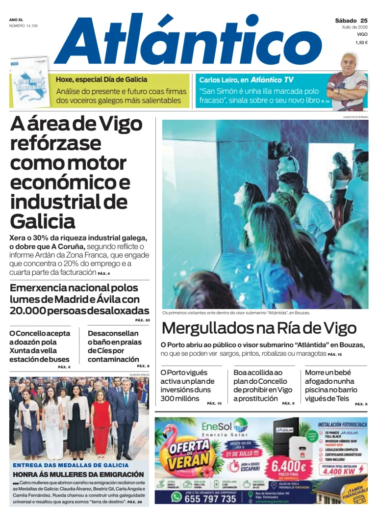 Portada de Atlántico