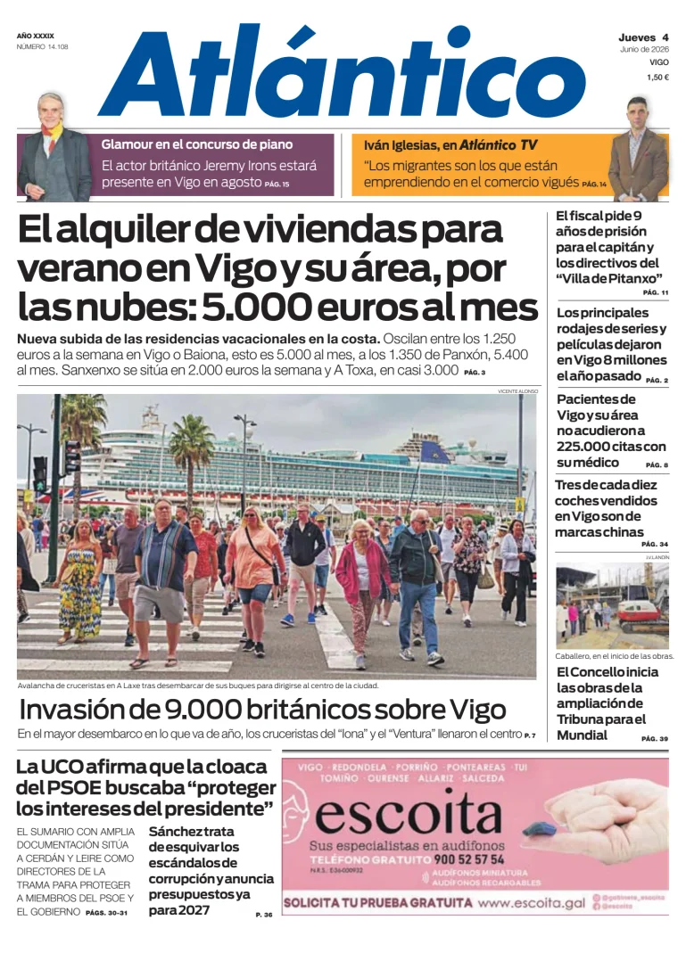Portada de Atlántico
