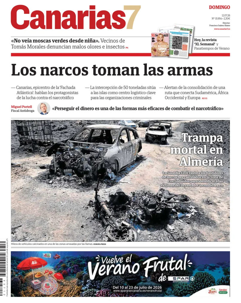 Portada de Canarias 7