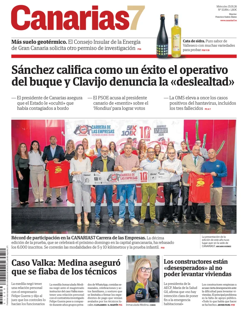 Canarias 7 — 13/05