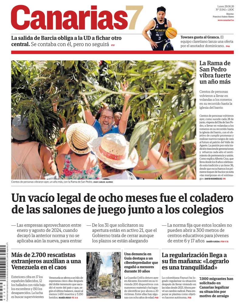 Canarias 7 — 29/06