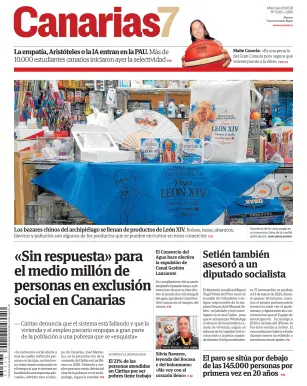 Portada de Canarias 7, 3 de junio de 2026