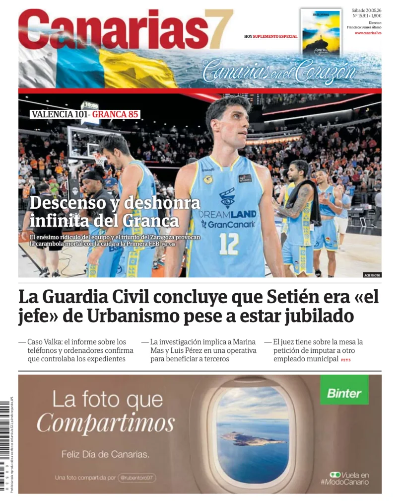 Canarias 7 — 30/05