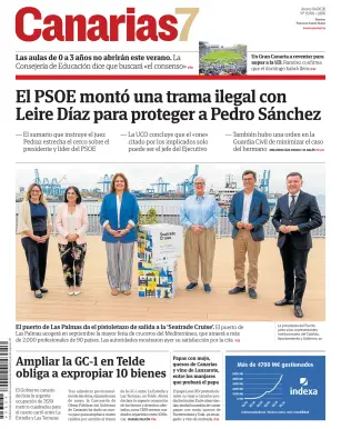 Portada de Canarias 7, 4 de junio de 2026