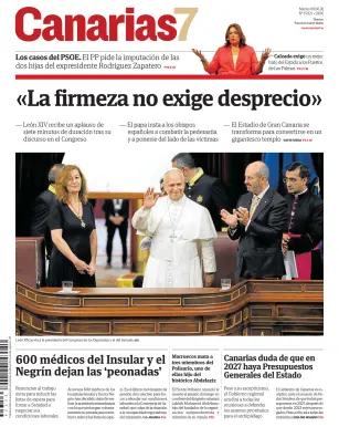 Portada de Canarias 7, 9 de junio de 2026