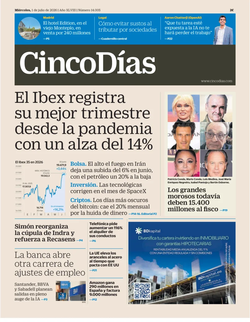 Cinco Días — 01/07
