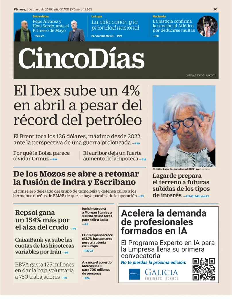 Cinco Días — 01/05