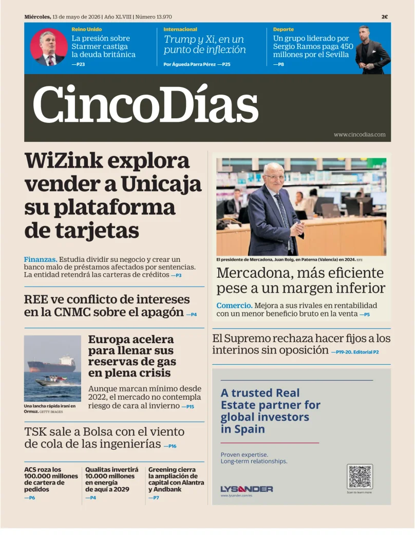 Cinco Días — 13/05