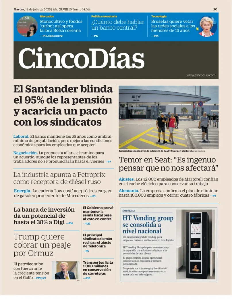 Cinco Días — 14/07