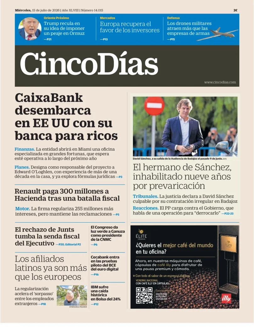 Cinco Días — 15/07