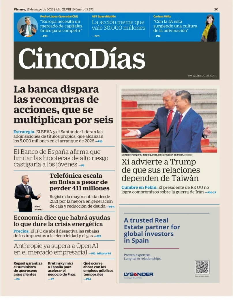 Cinco Días — 15/05