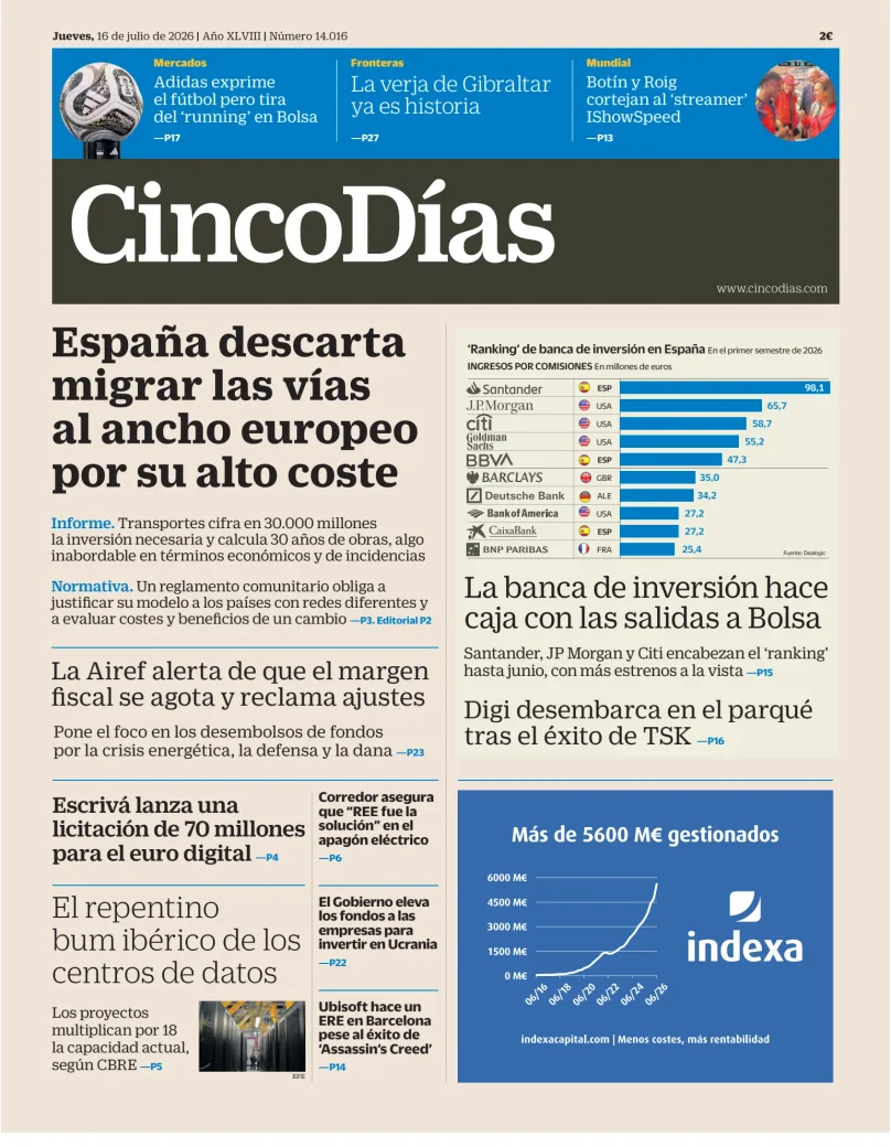 Cinco Días — 16/07