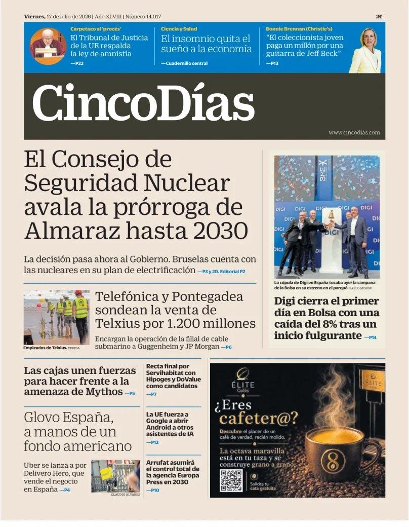 Cinco Días — 17/07