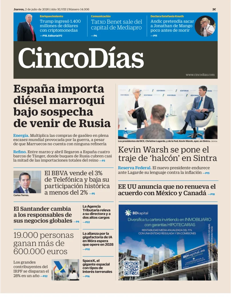 Cinco Días — 02/07