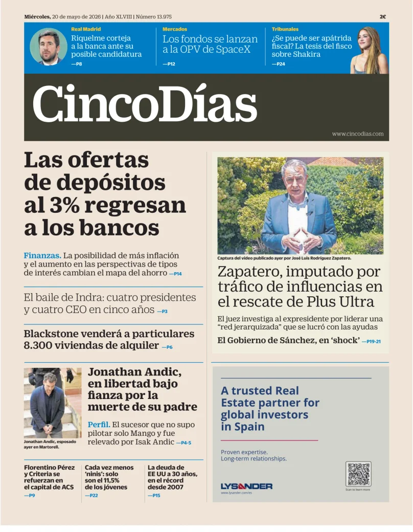Cinco Días — 20/05