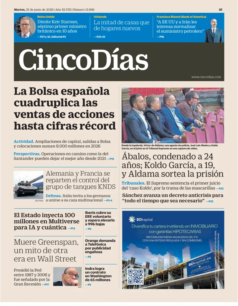 Cinco Días — 23/06