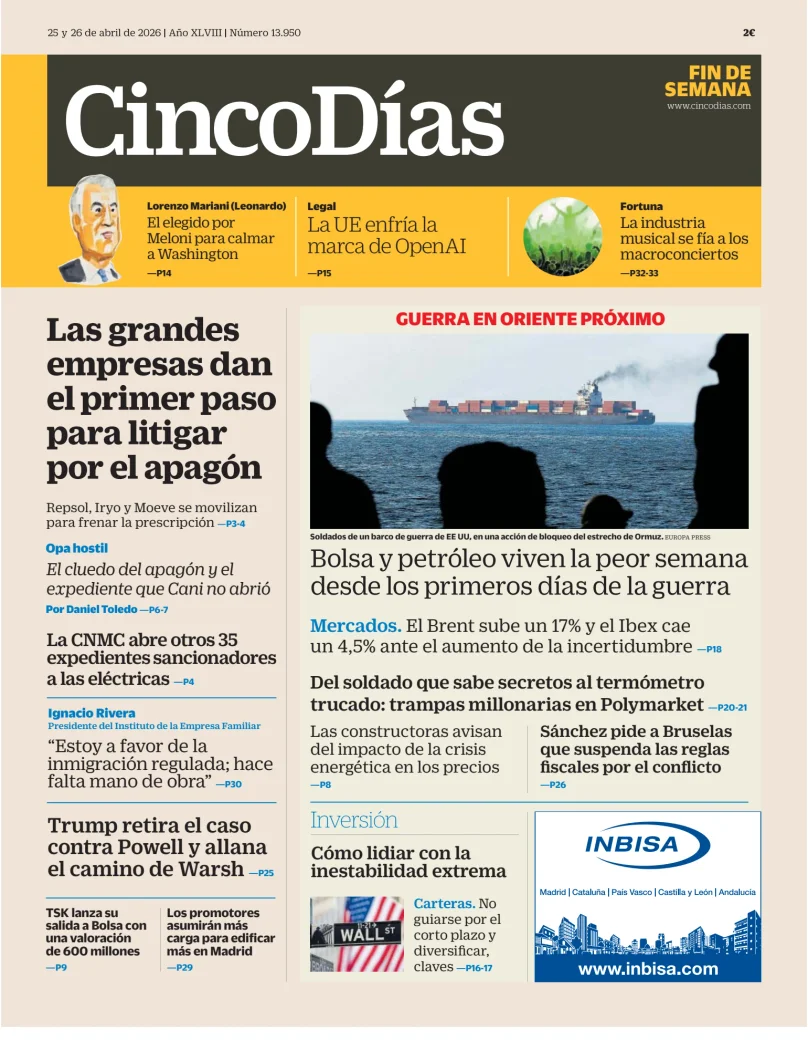 Cinco Días — 25/04