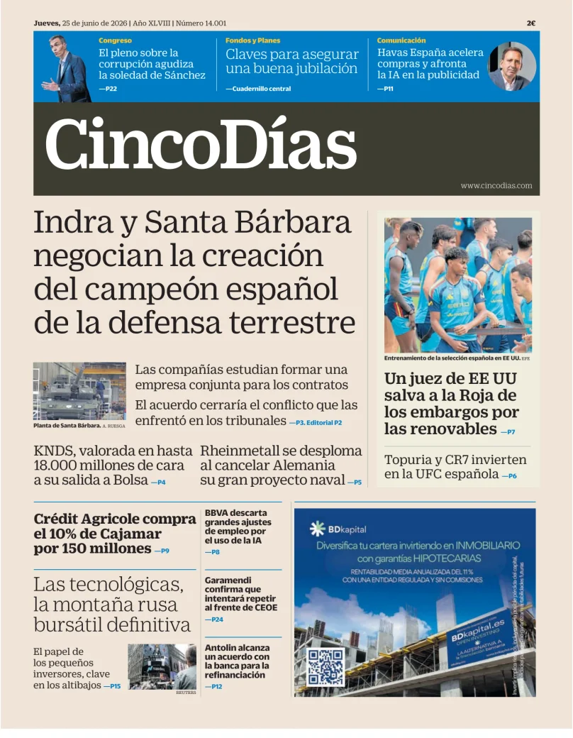 Cinco Días — 25/06