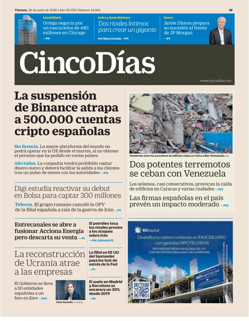 Cinco Días — 26/06