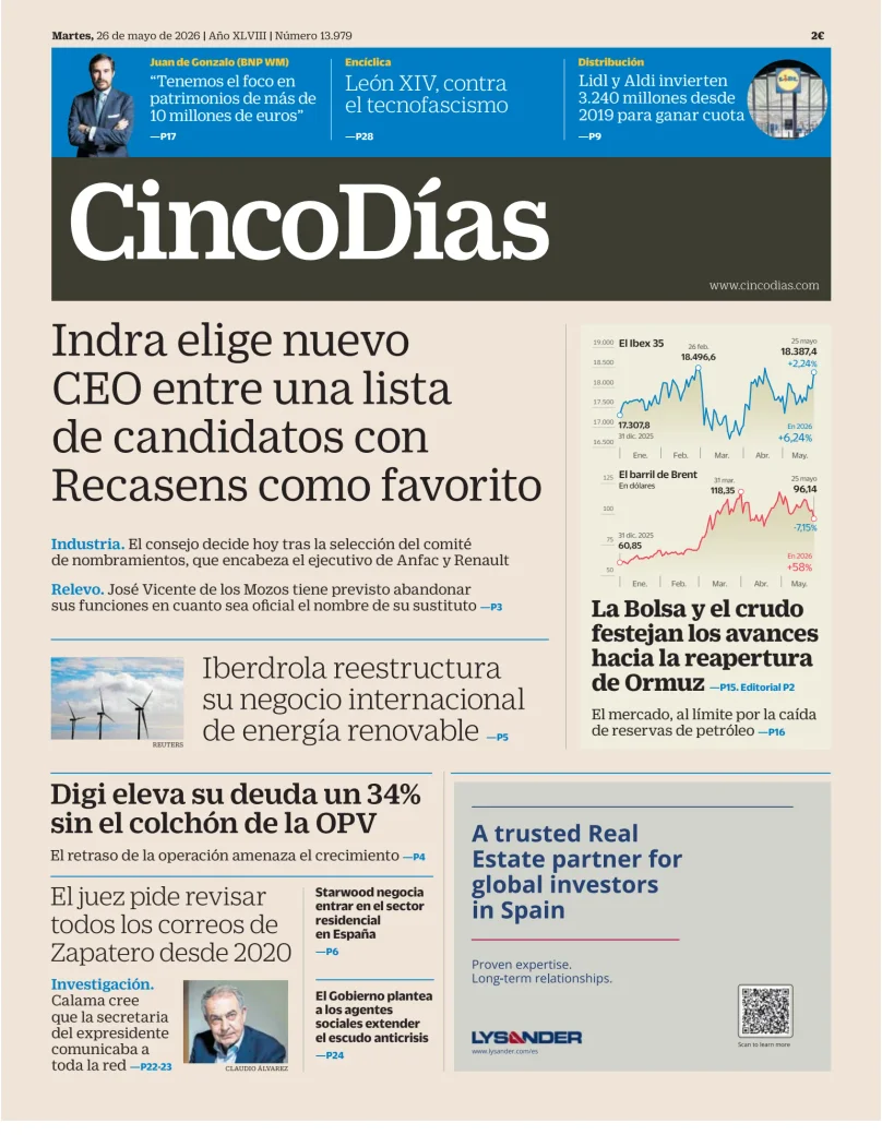 Cinco Días — 26/05