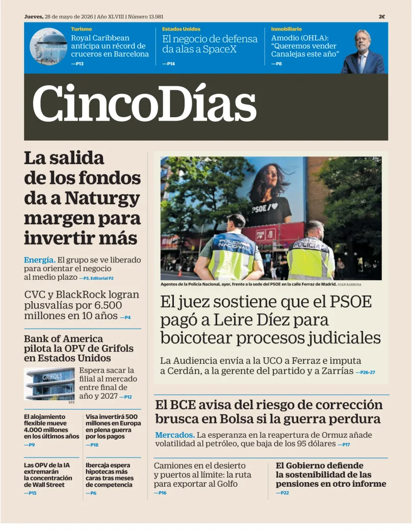 Cinco Días — 28/05