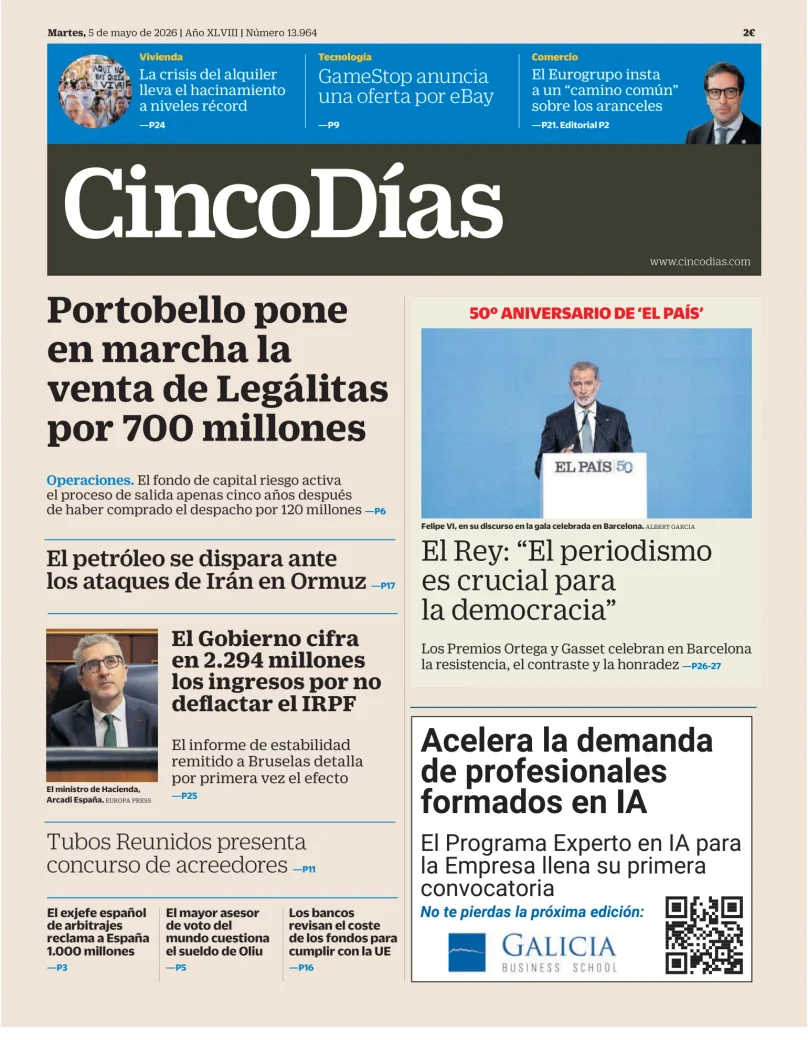 Cinco Días — 05/05
