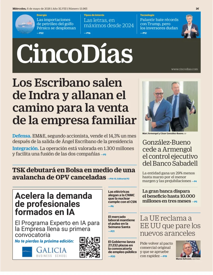Cinco Días — 06/05