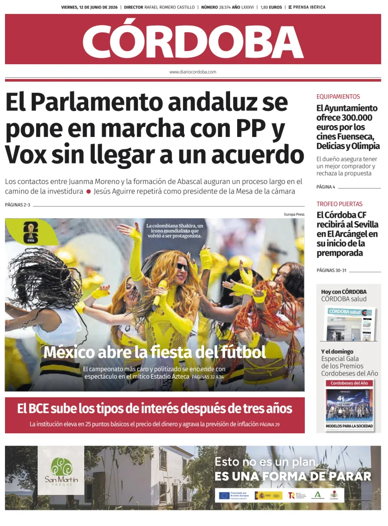 Portada de Córdoba