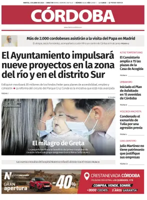 Portada de Córdoba, 2 de junio de 2026
