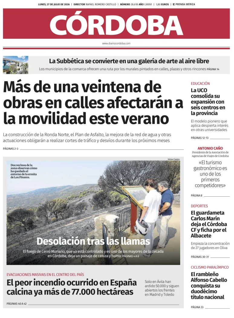 Portada de Córdoba