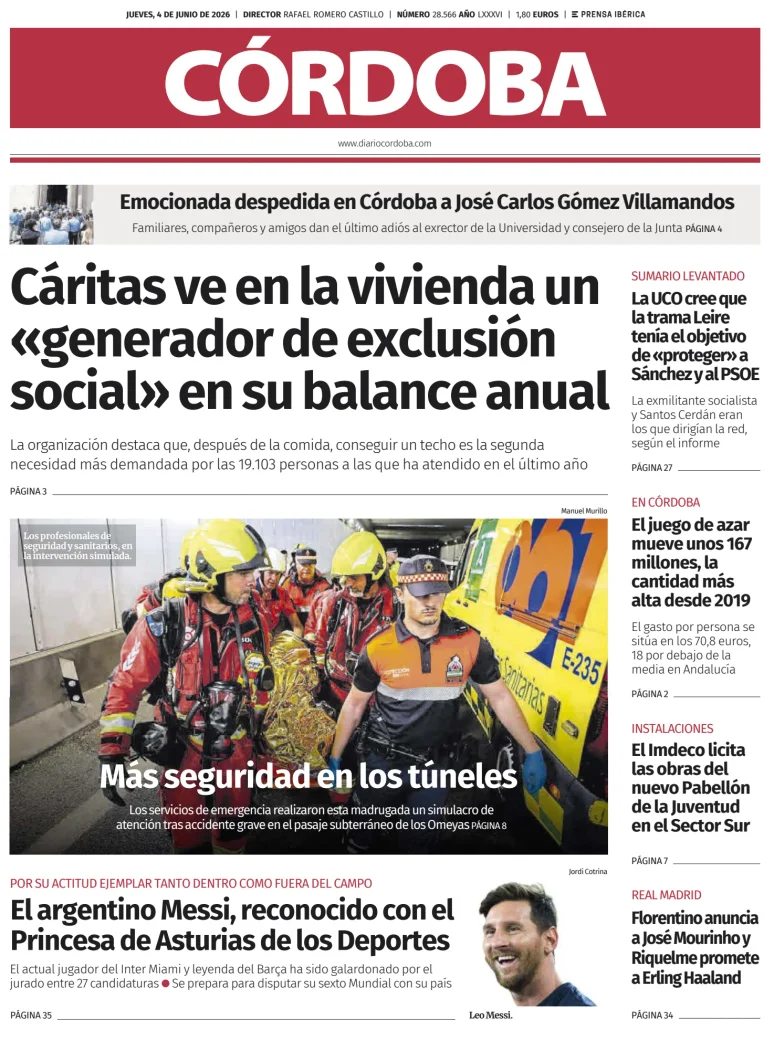 Portada de Córdoba