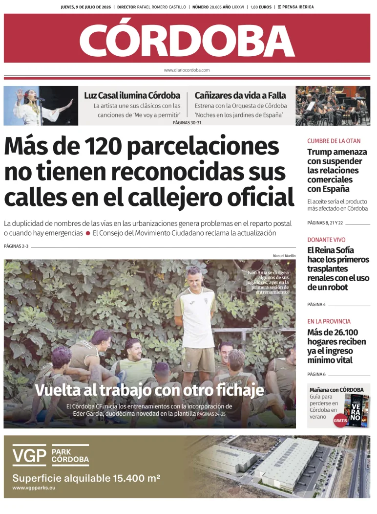 Portada de Córdoba