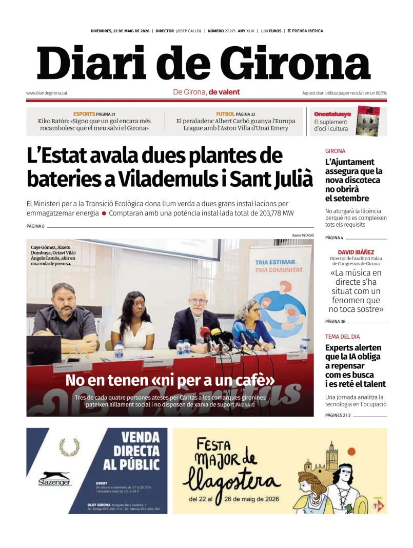 Diari de Girona — 22/05