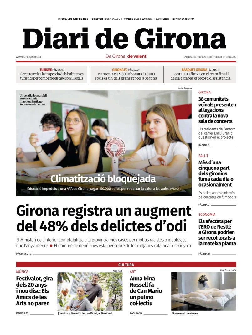 Portada de Diari de Girona