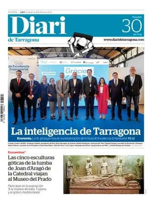 Portada de Diari de Tarragona, 30 de mayo de 2026