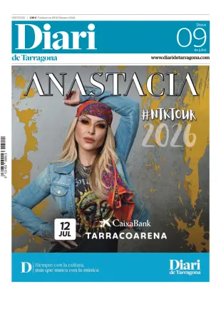 Portada de Diari de Tarragona, 9 de julio de 2026