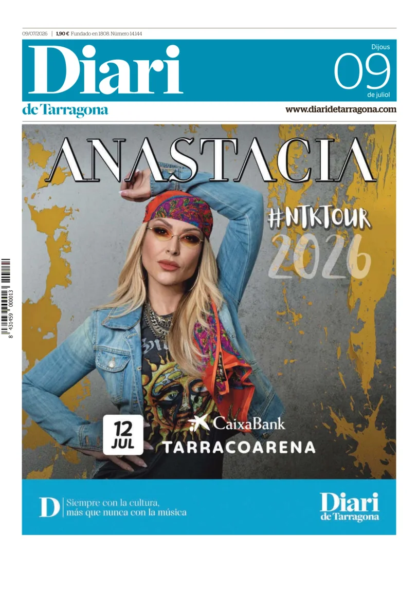 Portada de Diari de Tarragona