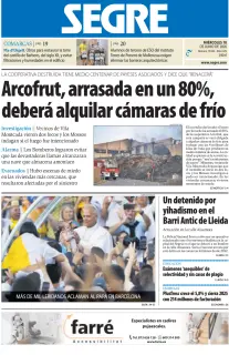 Portada de Diari Segre, 10 de junio de 2026