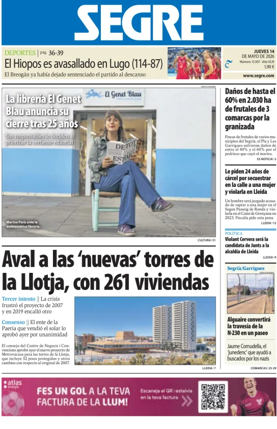 Diari Segre — 14/05