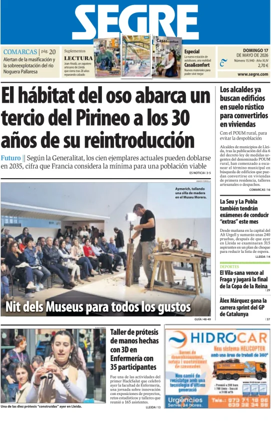 Diari Segre — 17/05