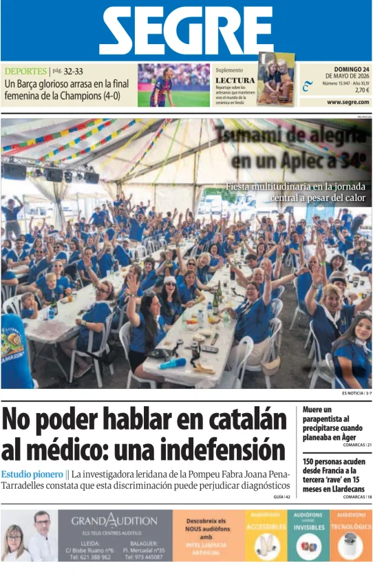 Diari Segre — 24/05