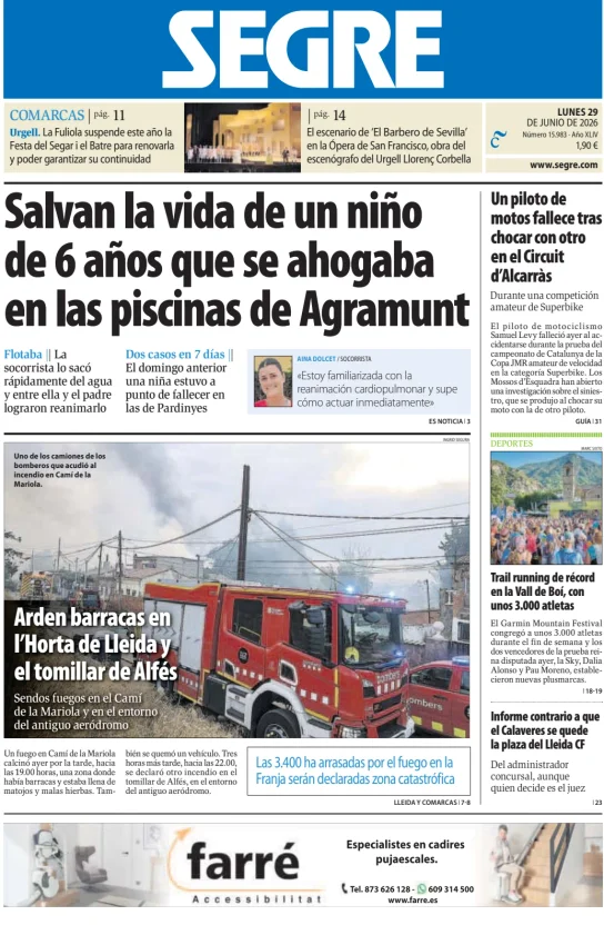 Diari Segre — 29/06